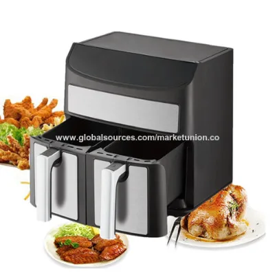 2-Basket Air Fryer with 2 Independent Frying Baskets toaster oven touch screen