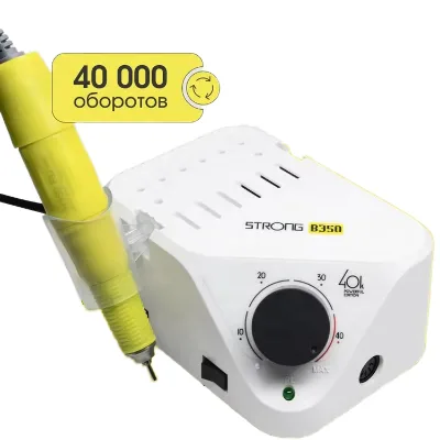 Electric Nail Drill Machine 45000RPM Plastic Brushed Motor Luxury Professional Nail Art Tools EU Plug