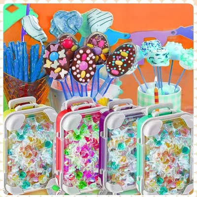 New Mini Rolling Candy-Shape Storage Box Paper and Cotton Cosmetic Gift Bag Wholesale Luggage Packaging From Vendor