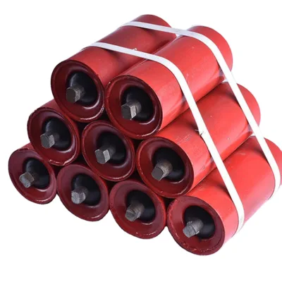 Factory Conveyor Rollers Used Belt Conveyor Transmission Systems Metal Rollers That Comply with ISO Standards