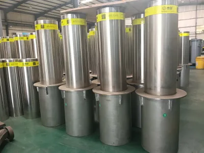 Fixed Stainless Steel Safety Traffic Barrier with Crowd Control Water Fillable & Light for Street & Roadway
