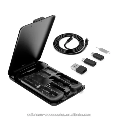 Eco-friendly 15W Wireless Charger Stand and 60W Adapter Cable Kit with 3A Fast Charging for Mobile Phone Storage Set