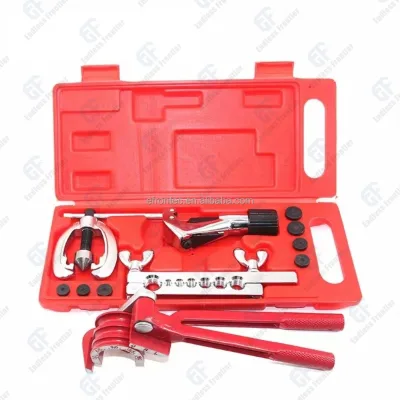 Refrigeration Tool Multi Copper Manual Pipe Bender Expander Set Flaring Drill Ratchet Type Air Conditioning Refrigeration Tools