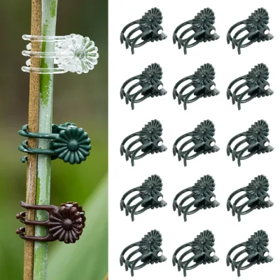 Garden Plastic Plant Clip Fixotar Plants Twine Clips Connects Reusable Protection Grafting Fixing Tool