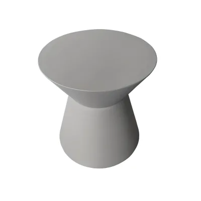 Factory New Design Creative Living Room Bedroom Small Round Table Made of Fiber Clay