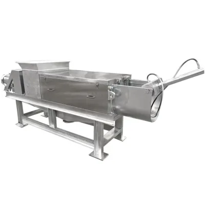 Single Spiral Press Corn Straw Press