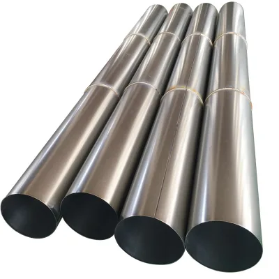 304 Stainless Steel Welded Vent Pipe | Fire Fighting & Dust Removal Smoke Vent | Galvanized Sheet | Custom Sizes | Quantity Disc