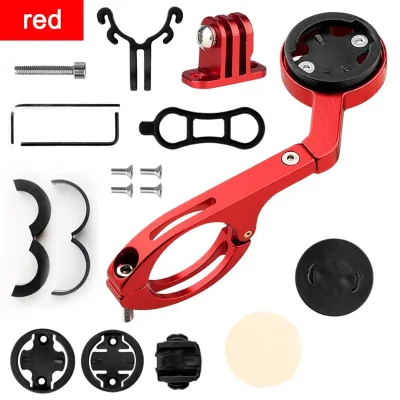 Aluminum Alloy Bike Computer Handlebar Mount Multifunction Garmin Gopro Extension Sensor Holder Bicycle Handlebar Mount