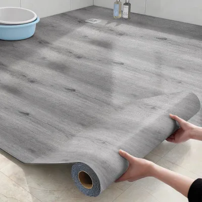 PVC Flooring Leather Thickened Concrete Floor PVC Flooring Wear-resistant Waterproof Non-slip Plastic Flooring Household