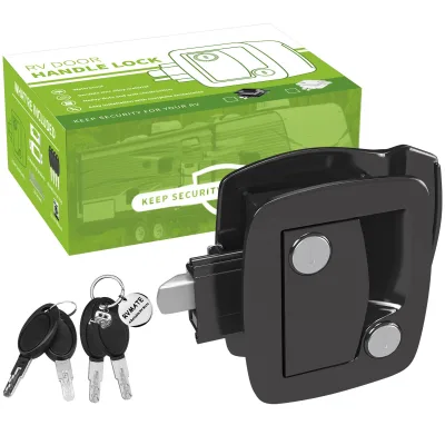 Heavy Duty RV Door Lock,Camper Entrance Door Lock With Deadbolt for Tailer Accessories