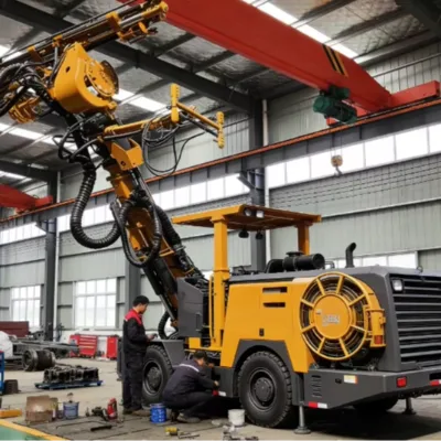 Drilling Jumbo with Copier System | Ensures Parallel Holes and Consistent Drilling Pattern