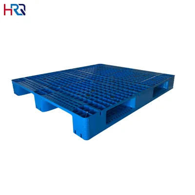 Custom Single Sided Heavy Industrial Stackable Surface Smooth 4 Way Bag Plastic Pallet