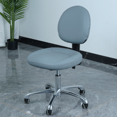 Salon Hair Cutting Master Stool Rolling Chair Round Base Master Chair Beauty Salon Stool