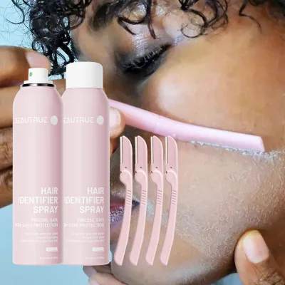Hot Selling Private Face Hair Identifier Spray Precise Safe for Face and Body Skin Hair Shaving Identifier Spray