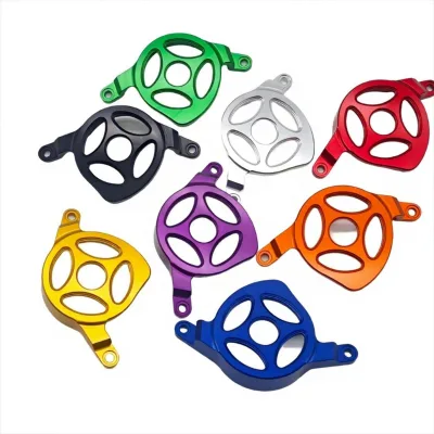 OEM/ODM Wholesale Talaria XXX X3 Belt Guard Protector Cover CNC Aluminum Alloy Engine Belt Case Electric Dirt Bike Parts Factory