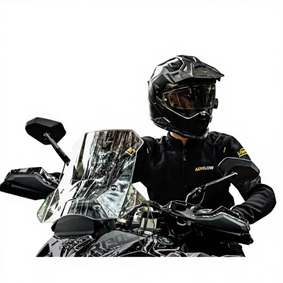RM02 Foldable Aluminum Alloy Rearview Mirror for R1300GSADV Motorcycle with Wide Field of View Made in Mainland China