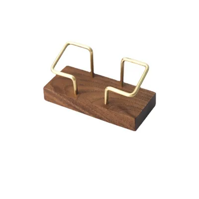 Brass Business Card Holder Wooden Business Card Case Metal Business Card Holder