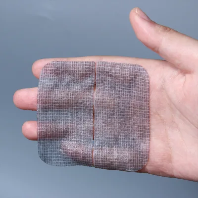 Mulberry Gray Gauze Cotton Pad Tearable Exfoliating Toner Pads