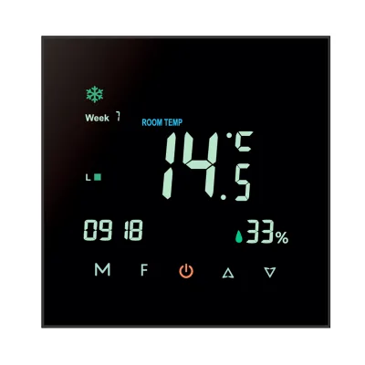 Factory Modern Tuya Wifi Fan Coil/ Air Cooling Touch Screen Smart Thermostat for Hvac System Components