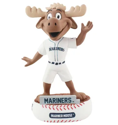 Hot Seller Custom Mascot  Moose  Bobble Head Dashboard Toll Figure for Club
