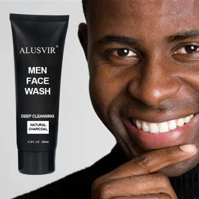 Wholesale Korean Skin Care Men Cleanser Pore Cleansing Moisturizing Oil Control Blackhead Remove Face Wash for Men