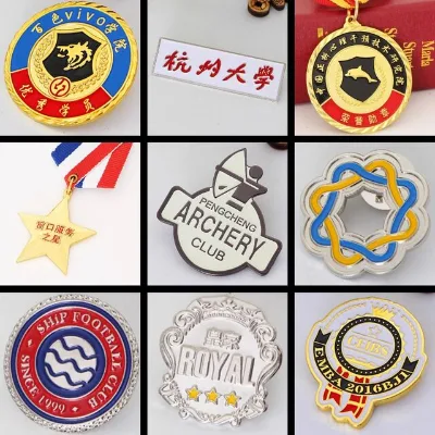 Customized enamel coins, challenge coins, metal plaques, commemorative coins, and collectible coins