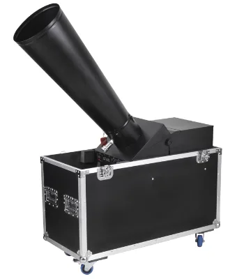 HUINENG Co2 Cyclone Paper Machine DMX512 8M 15M for Stage DJ Wedding Disco Party
