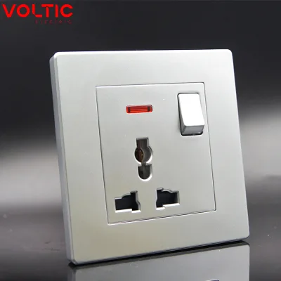 Wall Socket UK Standard 3 Hole Socket Multifunctional Plug Electrical Wall Socket With Switch