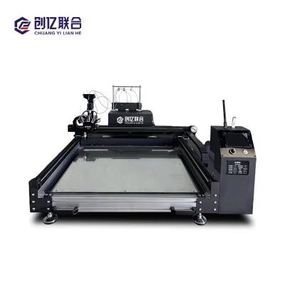 Industrial Automatic 3D Channel Letter Machine 100mm Depth 800x800 Area for Thick Outdoor Letters PLA Support New 1 Year