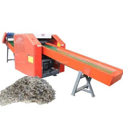 Efficient Industrial Shredder for Fine Shredding of Ton Bag, Fabrics, Plastic Film and Foam