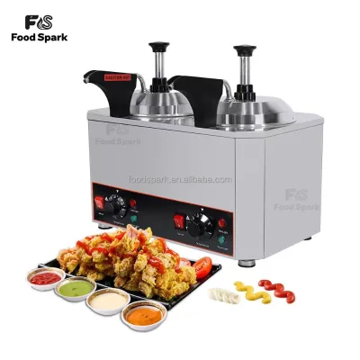 Best-selling Commercial Electric Sauce Warmer New Nacho Cheese Warmer Dispenser Single Head Cheese Warmer Dispenser