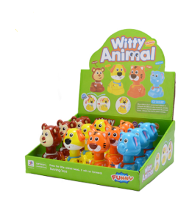 DF Witty Animal Mini Plastic Toy Kids Baby Animal Hot Toys Sale Baby for Kids 2020 Best Selling Product
