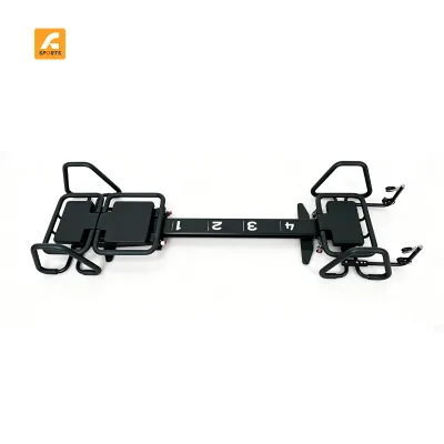 Mini Durable Portable Aluminum Supermodel Machine for Pilates Equipment Commercial Fitness Set Reformer Center Double-rail