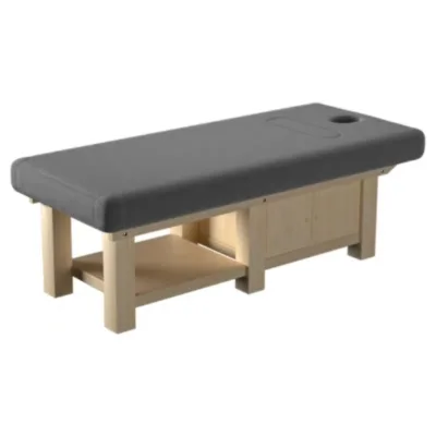 Wholesaler Modern Solid Wood Beauty Salon Special Massage Bed Hole Chinese Massage Physiotherapy Bed for Living Room Hotel Use
