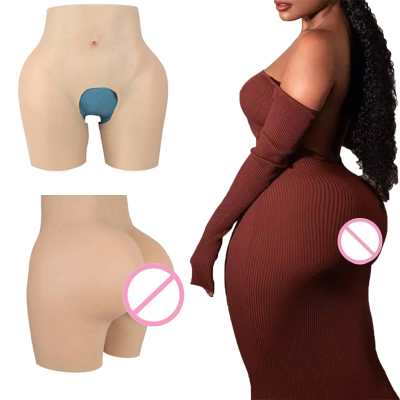 Quality Product Women Silicone Abundant Buttocks Push Body Realistic Padded Hip Pants Silicone Buttocks Buttocks and Hips