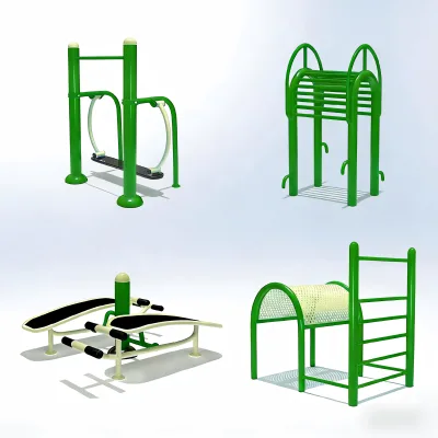 Durable Outdoor Fitness Stainless Steel Sports Equipment with TUV Certificate