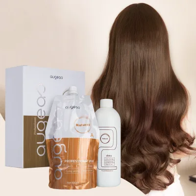 Private Label Hair Care Organic Low Damage Natural Keratin Hair Perm Lotion for Salon Hair Curling