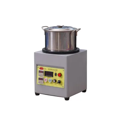 Adjustable Speed Grinding Metal Part Deburring Brighten Magnetic Polishing Machine for Gold Jewelry