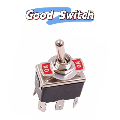 15A 6 Pins 2 Positions DPDT Pin Terminal Toggle Switch