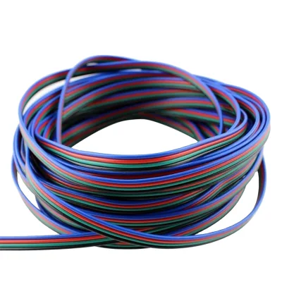 Hot Sale High Quality RGB Wire 2 3 4 5 6 8 10Pin Led Cable Cables and Wires Manufacture Low Price Rgb Cable