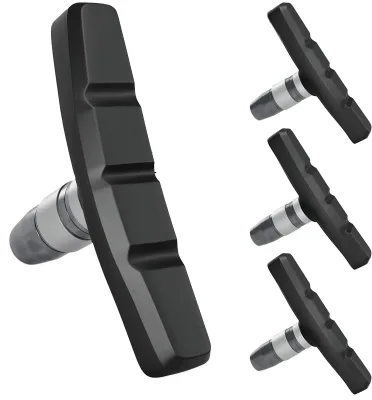 1 Pair High Quality Bike V Brake Pads Rubber for BMX MTB & Road Bikes V-Brake