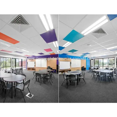 High Nrc Acoustic Mineral Fiber Ceiling tile