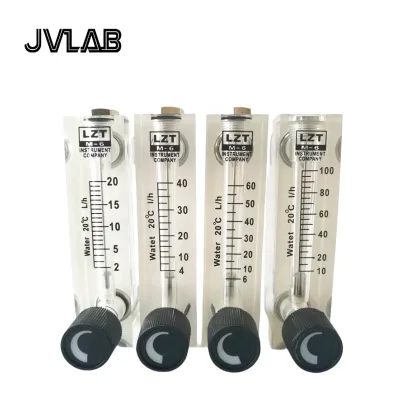 Surface Type Plexiglass Rotor Flowmeter With Adjustable Valve