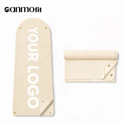 Yoga Mat Microfiber Towel Set Non Slip Hot Yoga Sweat Absorbent Quick Dry Mat Towel Custom Logo Wholesale OEM