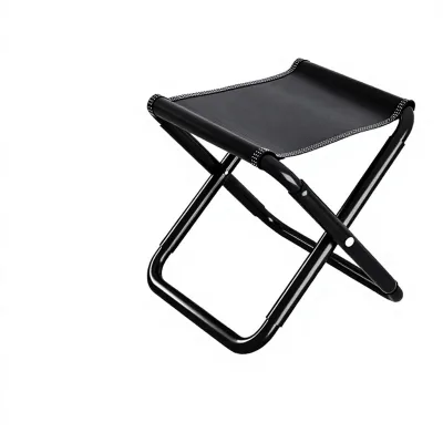 Aluminum Folding Stool Ultra-Light Portable Camping Gear Compact Folding Seat Fishing Outdoor Leisure Chair