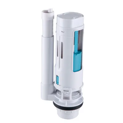Fixing Refill Tube Single Flush Valve with Overflow Ability
