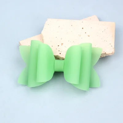 Wholesale New Summer Fresh Bow Hairpin Candy Color Simple and Versatile Sweet Style Fabric Hair Pins