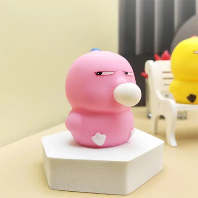 Spitting Bubbles Decompression Toy Animal Chicken Shaped Squeeze Slow Rebound Kids Reliever Stress Toys