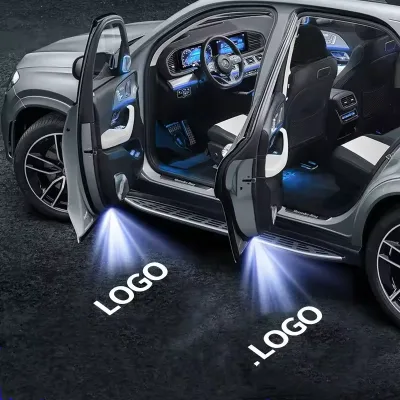 Wireless Car Door Ghost Shadow Projector Welcome Lamp Car Door LED Logo Light for All Cars