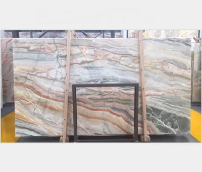 Rainbow Onyx Marble Stone
